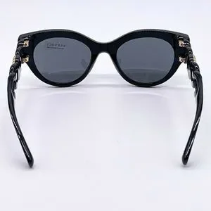 Versace | Accessories | New Versace Black Acetate 52mm 